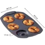 Противень Tefal PerfectBake 6 форм 21х29 см (J5734602): Материал Алюминий