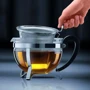 Заварочный чайник Bodum Chambord 1 л (1922-16-6): Цвет серебристый
