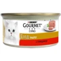 Влажный корм GOURMET Gold для взрослых кошек паштет с говядиной 85 г (7613034190314): Возраст Взрослые