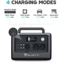 Зарядна станція Bluetti EB70 716Wh 1000W: Особливості моделі Світильник, дисплей, маленькі