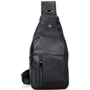 Мужская сумка-слинг Buffalo Bags черная (SHIM4004A-black): Тип ручки Плечевой ремень, Без ручки
