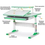 Детский стол Ergokids TH-320 Green (арт. TH-320 W/Z) фото 7