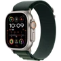 Apple 49mm Dark Green Alpine Loop - Medium - Natural Titanium Finish (MXMV3ZM/A): Сумісність Apple Watch 49mm, Apple Watch 46mm, Apple Watch 45mm, Apple Watch 44mm