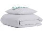 Комплект дитячої постільної білизни Cosas Ranfors Grey Zigzag Mint Grey (4822052061589)