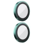 Защитное стекло для iPhone Blueo Tempered Glass Metal Green for iPhone 16 / 16 Plus