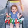 Іграшка м'яка на коляску Clementoni Soft Spiral Happy Animals (17799)