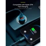 Зарядное устройство Baseus Car Charger USB+USB Golden Contactor 60W Dark Gray (CGJM000013) фото 10