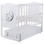 Дитяче ліжечко Babyroom Тедді T-03 білий (624693)