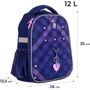 Рюкзак Kite Education каркасный 555 Check and Hearts (K24-555S-1) фото 16