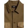 Рубашка H&M 4512875 52 хаки с длинным рукавом: Длина рукава Длинный