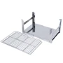 Гриль вугільний Bo-Camp Compact Delux Silver (8108360): Конструкція Раскладные