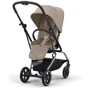 Прогулянковий візок Cybex Eezy S Twist+ 2 TPE B Almond Beige (524000127): Тип коляски Прогулочная
