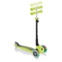 Самокат Globber серии Go up foldable plus зеленый, колеса с подсветкой, 20/50кг, 1+ 3 колеса: Конструкция рамы складная