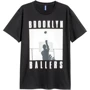 Футболка H&M 4161514 S черная с принтом: Вид Футболки