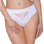 Трусики с широкой резинкой и кружевом Passion PS001 PANTIES white, size M