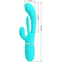 Вибратор 3в1 LYBAILE Pretty Love Shonia Turquoise (BW-500041-1)