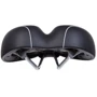 Седло Green Cycle GSD-121 Relaxed Unisex, стальные рейлы, черное: Материал рейки Сталь