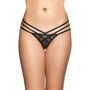 Женские стринги SoftLine - SLC 2021 G-String 2492, M/L (black)