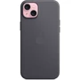 Чохол для iPhone Apple iPhone 15 Plus FineWoven Case with MagSafe - Black (MT423ZM/A): Матеріали Ткань