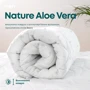 Одеяло ТЕП Природа Membrana Print Aloe Vera 180х210 см (1-02572): Материал чехла микрофибра