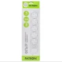 Сетевой фильтр Patron 3m (SP-1053W), 5 розеток White (EXT-PN-SP-1053W): Количество розеток, шт 5