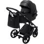 Коляска 2 в 1 Adamex Porto Light Экокожа SA-2 черная (625770): Тип коляски Универсальная коляска (2-в-1)