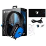 Наушники Sades SA-722 Dpower Black/Blue (sa722blj): Тип крепления оголовные