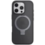 Чохол для iPhone Switcheasy MagStand M Stand Guard Protective Case Ash (SPH66P171AA24) для iPhone 16 Pro: Колір черный