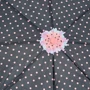 Зонт женский полуавтомат Monsen черный (C13261peach-black): Фасон Складной (3 сложения)