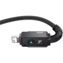 Кабель Baseus USB Cable to Lightning Unbreakable Series Fast Charging 2.4A 2m Black (P10355802111-01): Тип USB Cable - Lightning