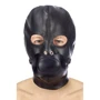 Шлем БДСМ с кляпом Fetish Tentation BDSM hood in leatherette with removable gag