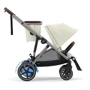 Прогулочная коляска Cybex eGazelle S TPE Seashell Beige с электродвигателем и функцией укачивания (524000541)