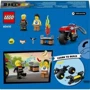 Конструктор LEGO City Пожарный спасательный мотоцикл 57 деталей (60410) фото 7