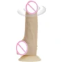 Фаллоимитатор с вибрацией и ротацией Naked ADDICTION Chris 7″ Rotating & Vibrating Dong, пульт ДУ