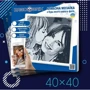 Алмазна мозаїка Фотоконструктор ZAGOBRIX 2000 40х40 см