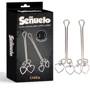 Зажимы для сосков CHISA Senuelo Fetish Fantasy Heart Nipple Clamps