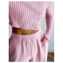 Топ АRTKNIT Ester 27117 S/M розовый с длинным рукавом: Состав Модал, Хлопок
