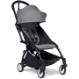 Прогулочная коляска BABYZEN YOYO² Plus 6+ (капюшон, матрасик) Grey/Серый (черная рама): Материал колес резина