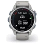 Смарт-годинник Garmin Descent Mk3 43mm Stainless Steel with Fog Grey Silicone Band (010-02753-04): Час роботи до 10 дней