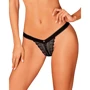 Трусики Obsessive Estiqua black XS/S