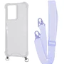 Аксесуар для смартфона WAVE Clear Case with Strap Light Purple для Xiaomi Redmi 13C / Poco C65