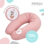Подушка Papaella Горошек для беременных и кормления, пудра, 30х170 см ( 8-33266) фото 4