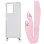 Аксессуар для смартфона WAVE Clear Case with Strap Pink Sand for Xiaomi Redmi 13C / Poco C65