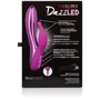 CalExotics DazzLED Radiance - вибратор кролик с LED подсветкой, 12.75x3.25 см