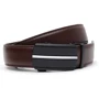 Мужской ремень Borsa Leather коричневый (V1GKX39-brown)