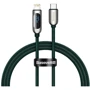 Кабель Baseus Cable USB-C to Lightning Display Fast Charging 20W 1m Green (CATLSK-06)