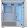 Корпус Cougar MX600 RGB White (3857C90.0002): Материал передней панели металл