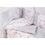 Постельный комплект 8 эл. Twins Romantic Spring collection 4024-TR-101, Butterfly coral, коралловый: Тип постельный комплект