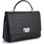 Жіноча сумка-сетчел Giorgio Ferretti чорна (SHIGF2019132-black)