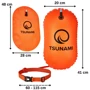 Буй для плавания TSUNAMI Basic надувной TS008 (TS008)